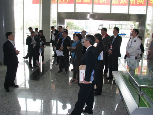 台北市进出口商业同业公会贸访团考察育成中心